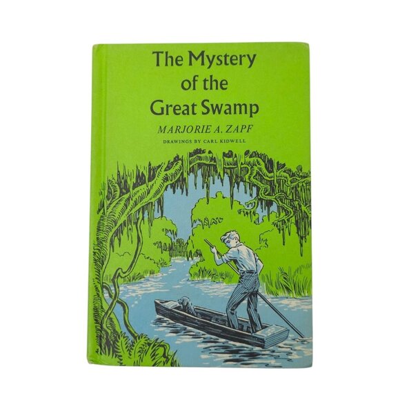 The Mystery Of The Great Swamp Marjorie A Zapf Hardcover Book Atheneum 1967 - Picture 1 of 9